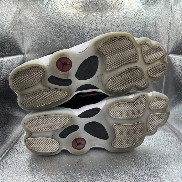 Size 11 Jordan 6 Rings Mens Black Gym‎ Red White Basketball Shoes 322992-064 - Picture 11 of 12